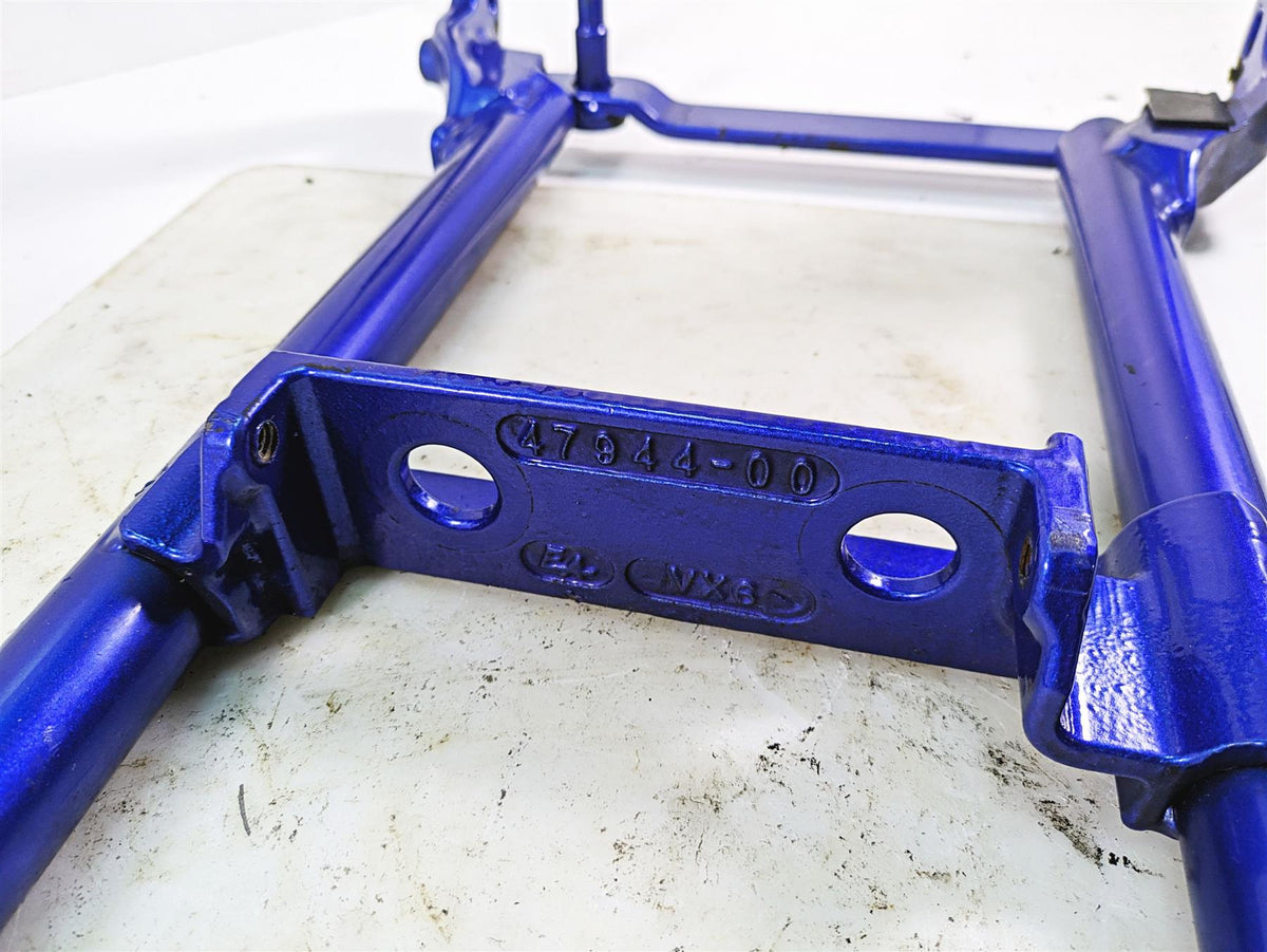2009 Harley FXCWC Softail Rocker C Blue Straight Main Frame Chassis With Clean Arizona Title 47167-08 {{ shop.shopifyCountryName }} - Mototech271