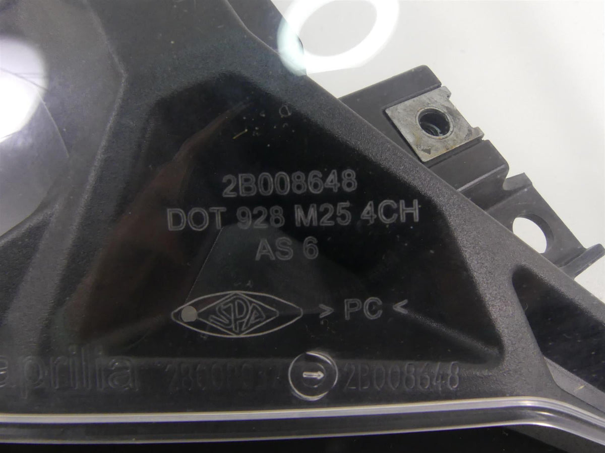 2021 Aprilia Tuono 660 Front Windshield Wind Shield & Mount 2B008077 2B008648 {{ shop.shopifyCountryName }} - Mototech271