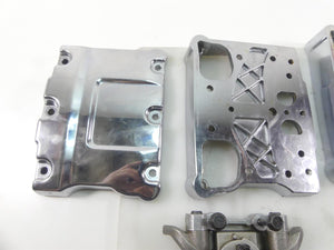 2009 Harley Dyna FXDF SE CVO Fat Bob Chrome Valve Cover Rocker Box Set 17571-99 | Mototech271