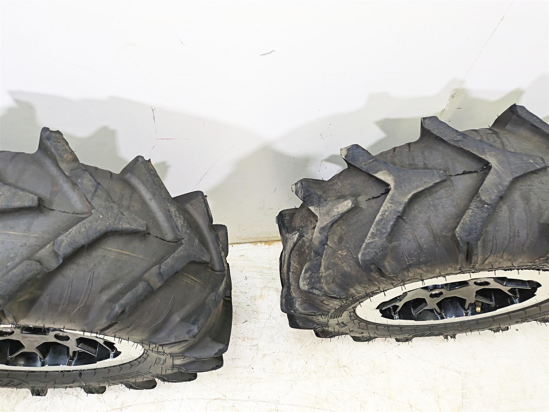 2023 Can Am Maverick X3 XMR Turbo RR Straight Wheel Rim Set 14x7 705402256 {{ shop.shopifyCountryName }} - Mototech271