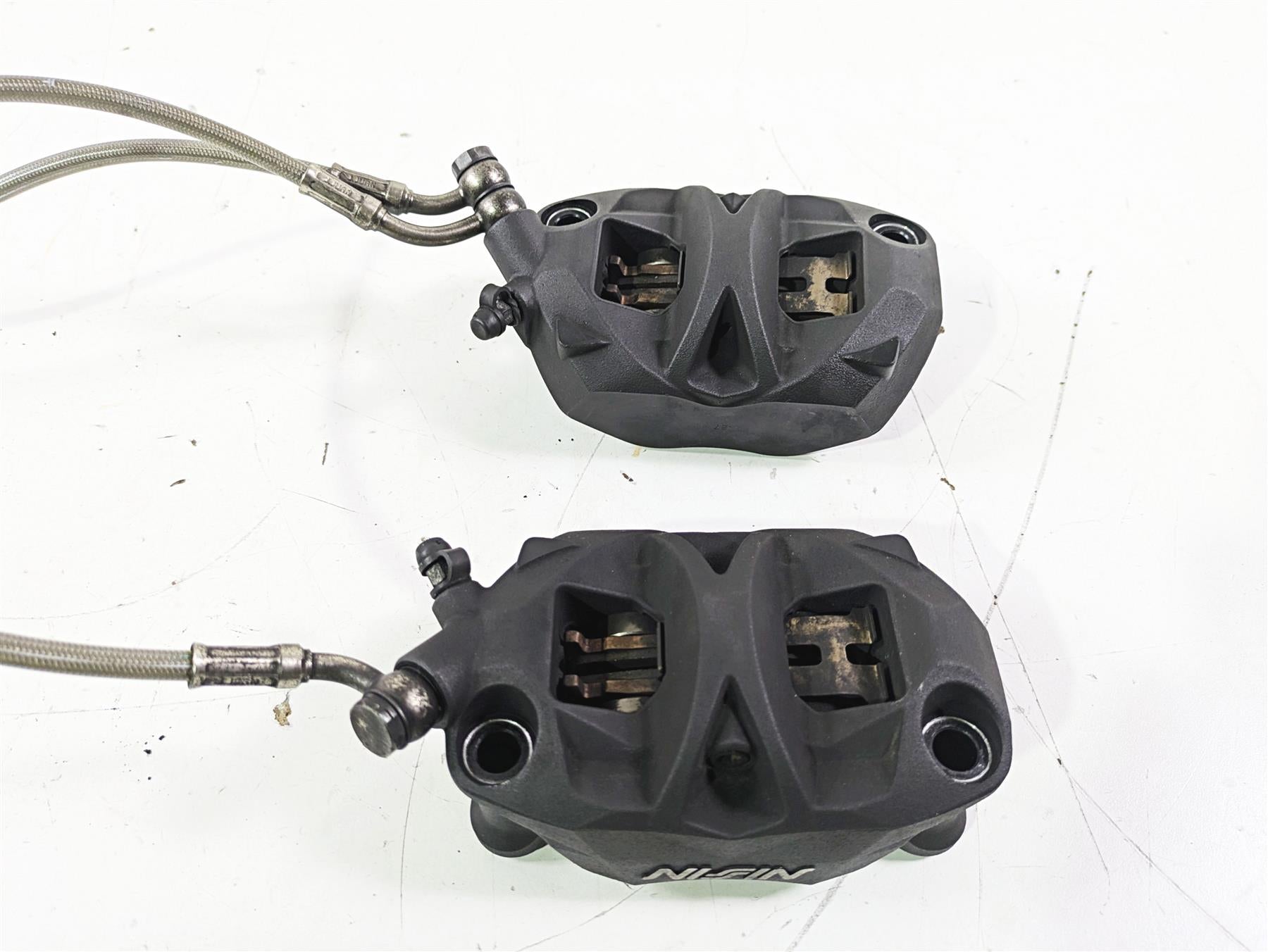 2012 Triumph Daytona 675 Nissin Front Brake Caliper 108mm Set T2021220 T2021230 {{ shop.shopifyCountryName }} - Mototech271