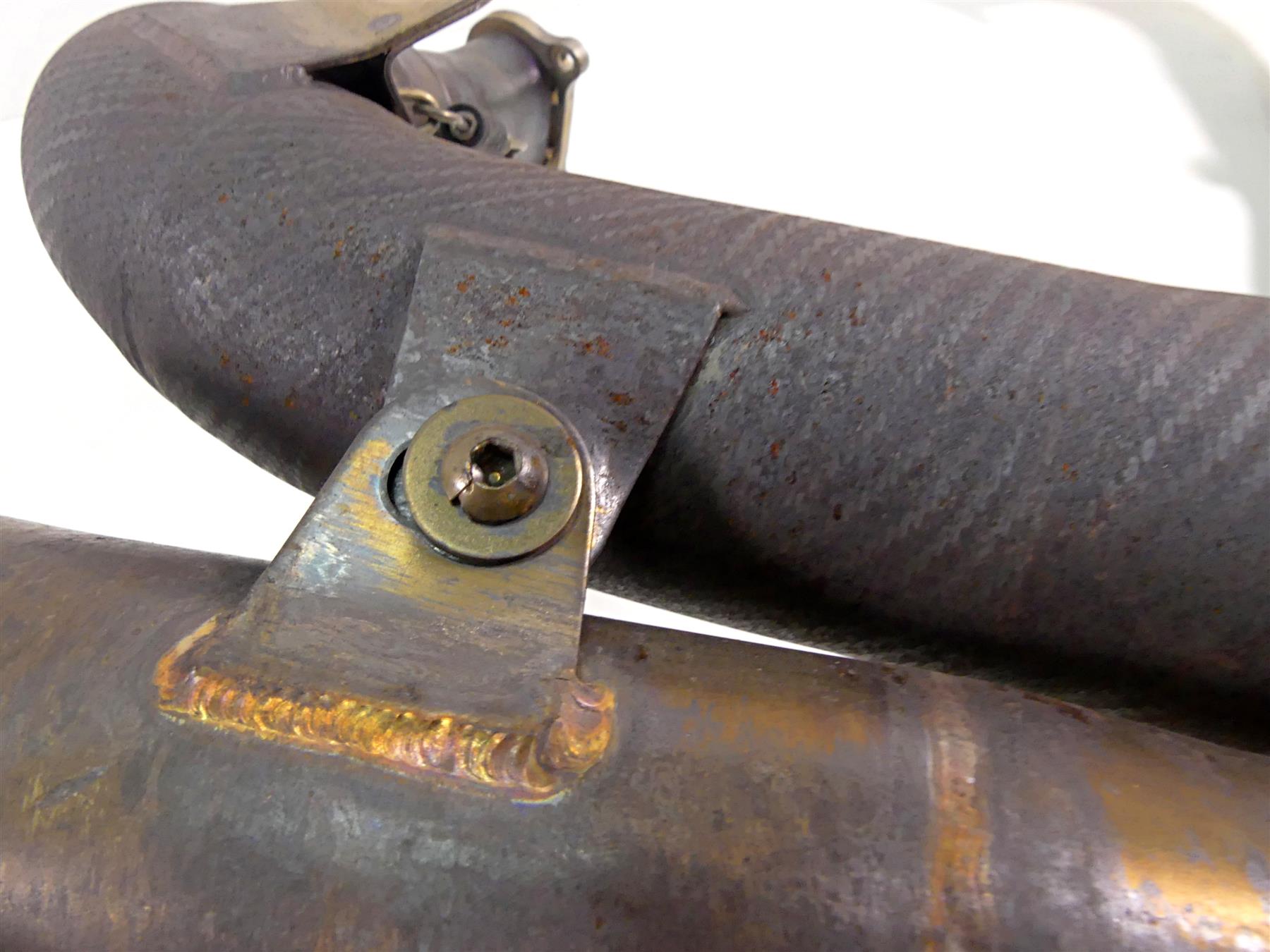 2008 Ducati 848 SBK LeoVince Header Muffler Carbon Exhaust System 307908202 {{ shop.shopifyCountryName }} - Mototech271