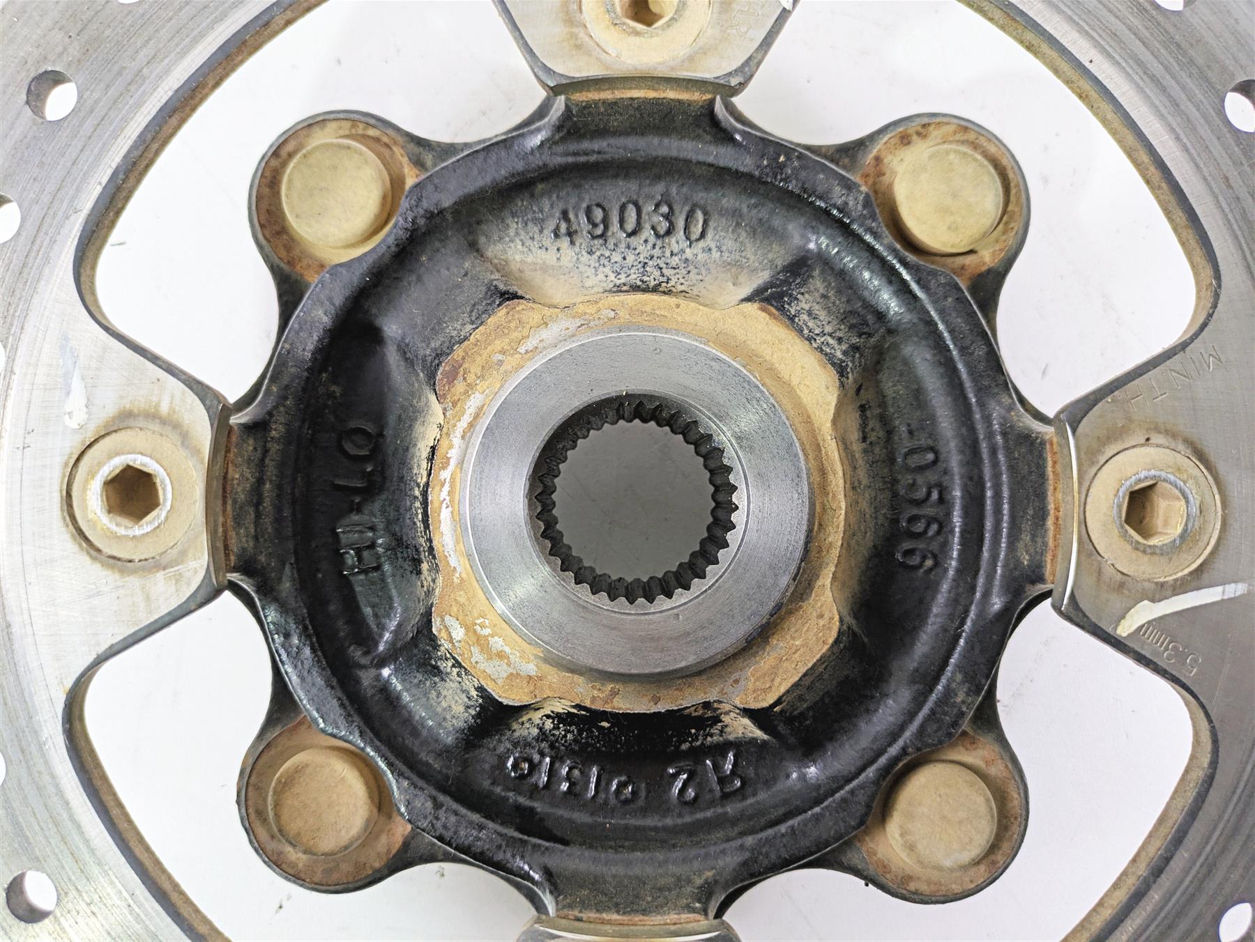 2023 Kawasaki Teryx KRX KRF 1000 C Front Right Rotor & Hub Set 49030-0566 {{ shop.shopifyCountryName }} - Mototech271