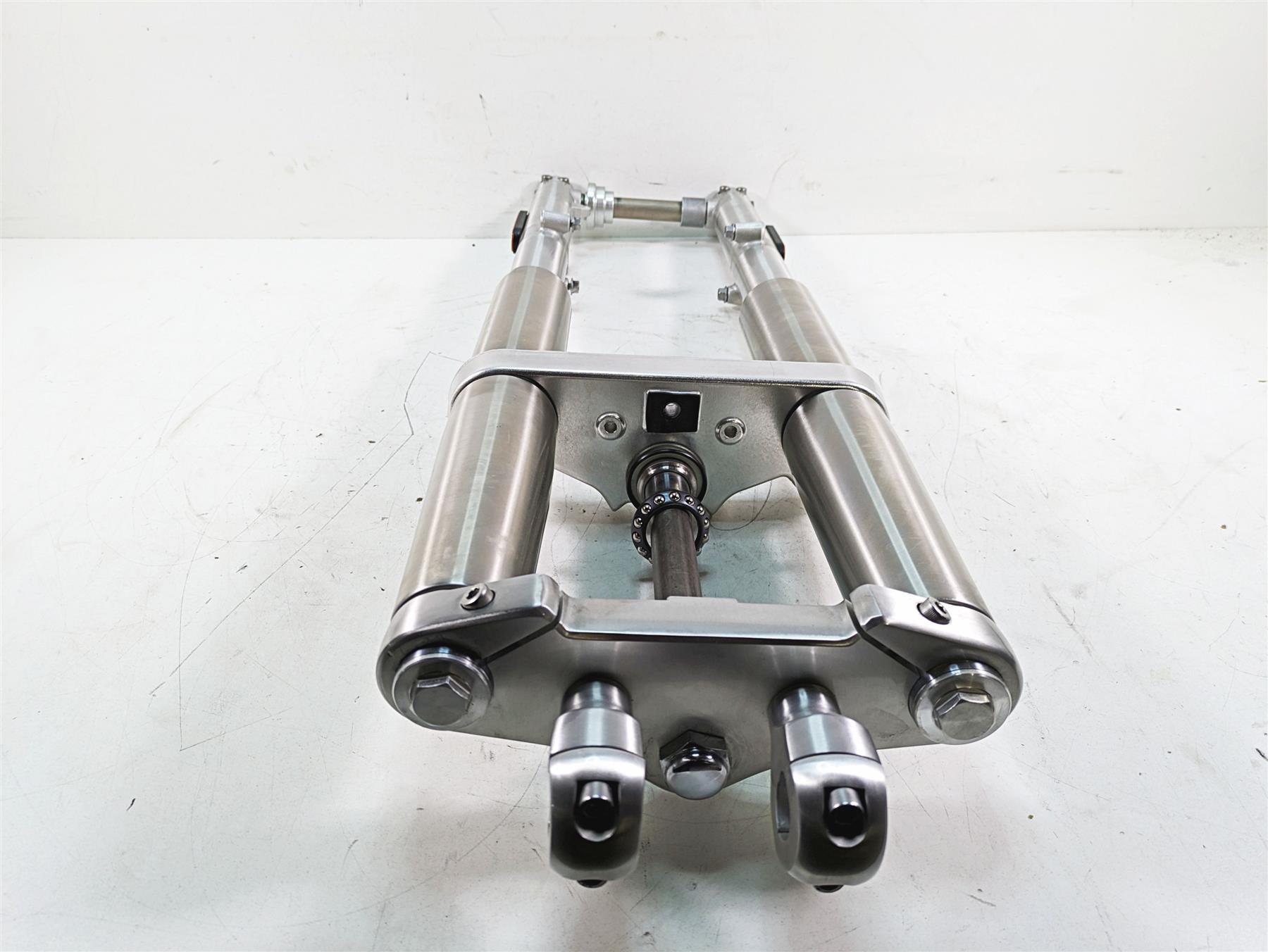 2011 Triumph America Straight Front Forks Triple Tree Axle Riser Set T2041404 {{ shop.shopifyCountryName }} - Mototech271