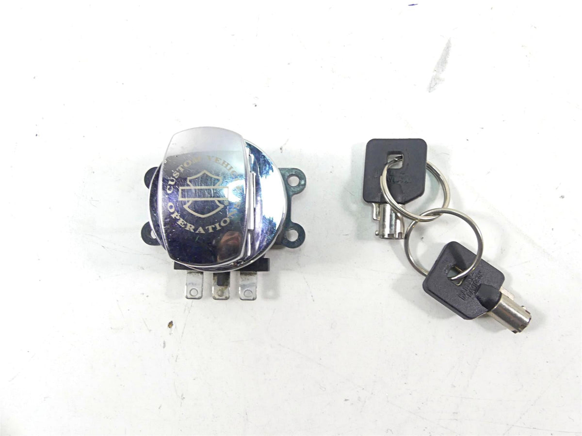 2007 Harley Touring FLHRSE CVO Road King Ignition Switch Key Lock Set 53461-07 {{ shop.shopifyCountryName }} - Mototech271