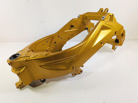 2008 Aprilia RSVR 1000 Factory Straight Main Frame Chassis -GOLD -With Clean Florida Title -AP8184394 {{ shop.shopifyCountryName }} - Mototech271