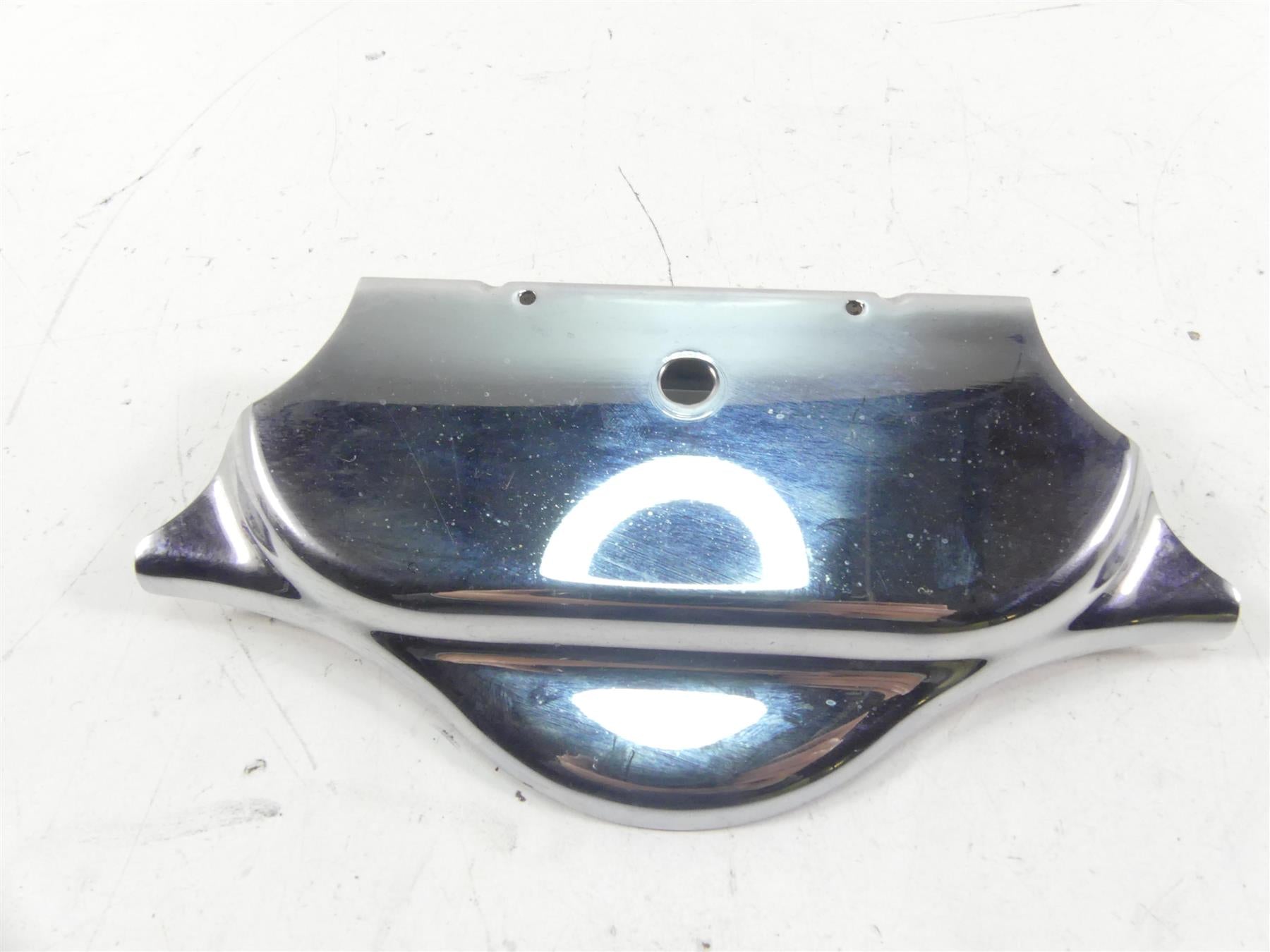 2005 Harley Touring CVO FLHTC SE Electra Glide Lower Triple Tree Chrome Cover {{ shop.shopifyCountryName }} - Mototech271