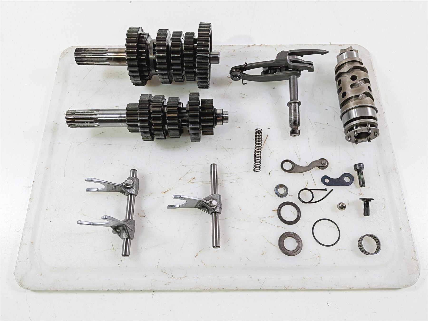 2016 Ducati Hypermotard 939 SP Transmission Gear & Shift Drum Fork Set 15021962B-Mototech271