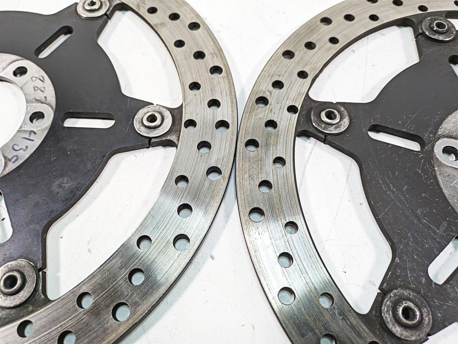 2014 Moto Guzzi California 1400 T Front Brake Disc Rotor Set 887430 887439 {{ shop.shopifyCountryName }} - Mototech271