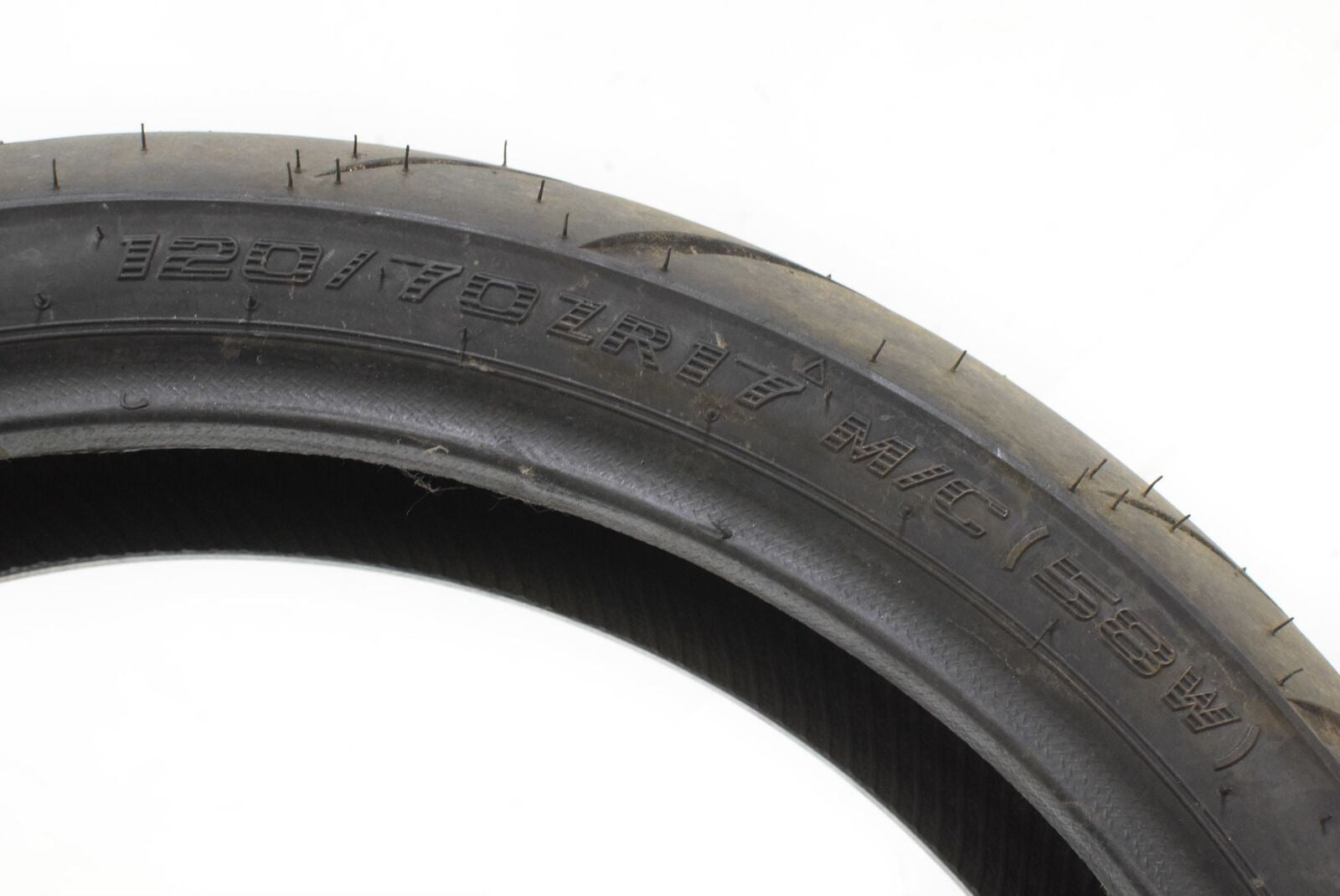Used Front Tire Shinko Radial Verge 011 120/70-R17 Dot3918 87-4081 {{ shop.shopifyCountryName }} - Mototech271