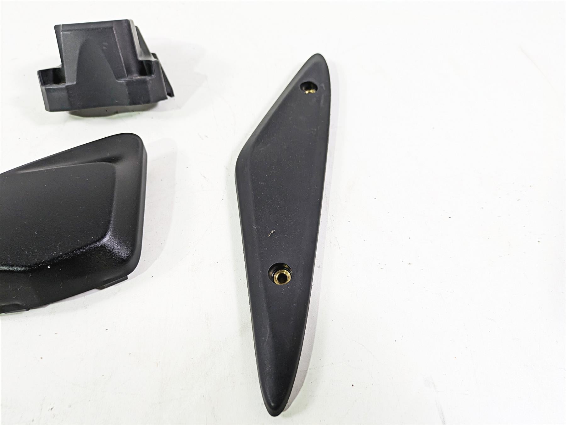 2013 Ducati Hyperstrada 821 Black Molded Infill Ignition Cover Fairing Set {{ shop.shopifyCountryName }} - Mototech271