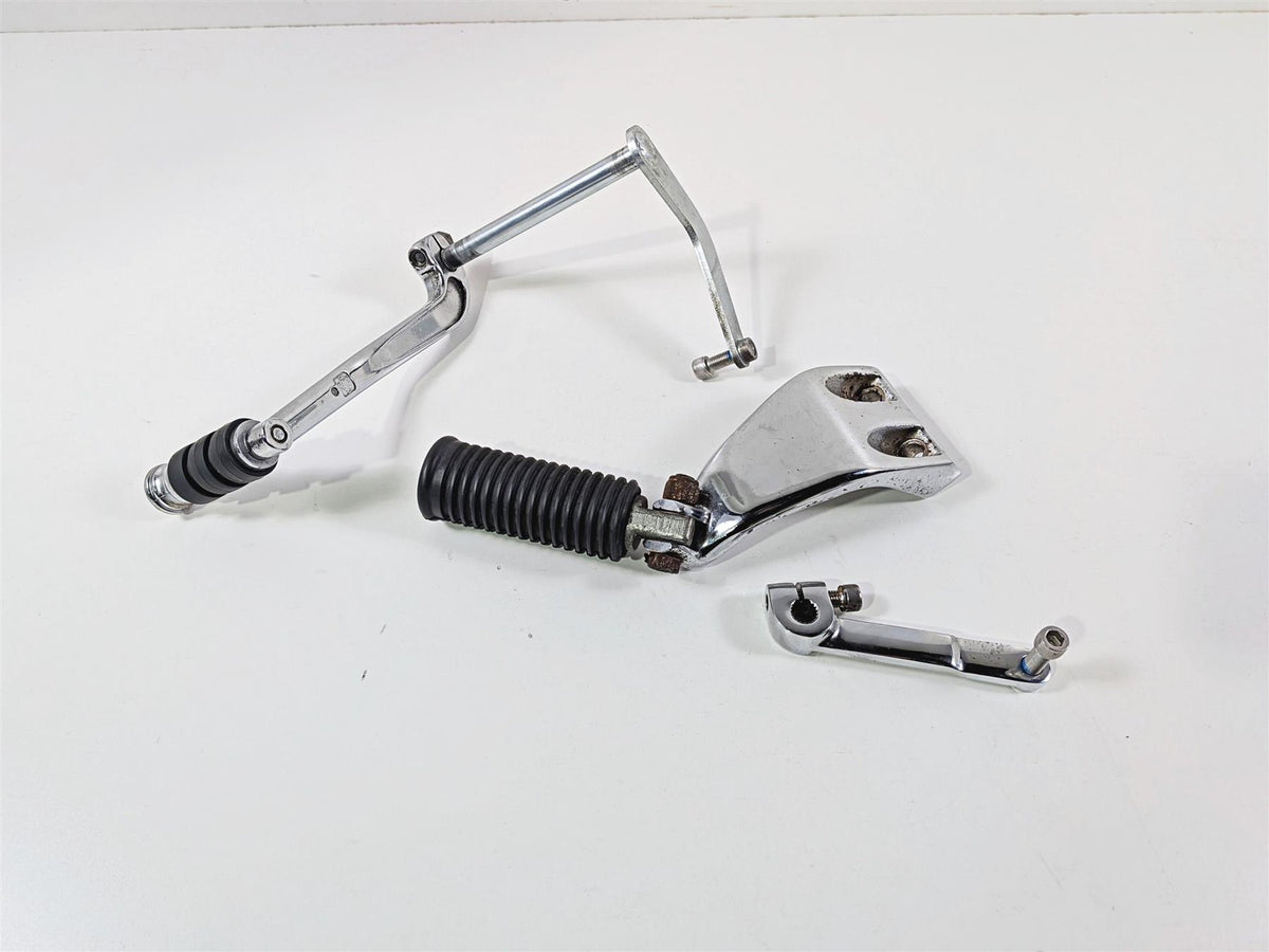 2014 Harley FXDL Dyna Low Rider Left Rider Mid Footpeg & Shifter 50500279 {{ shop.shopifyCountryName }} - Mototech271