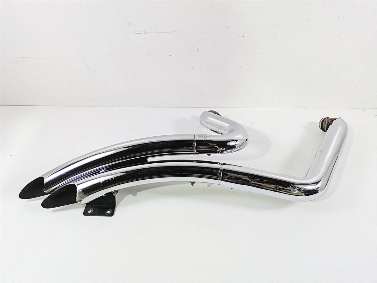 2004 Harley Softail FXSTDI Deuce Vance Hines Big Radius Exhaust System 26079 {{ shop.shopifyCountryName }} - Mototech271