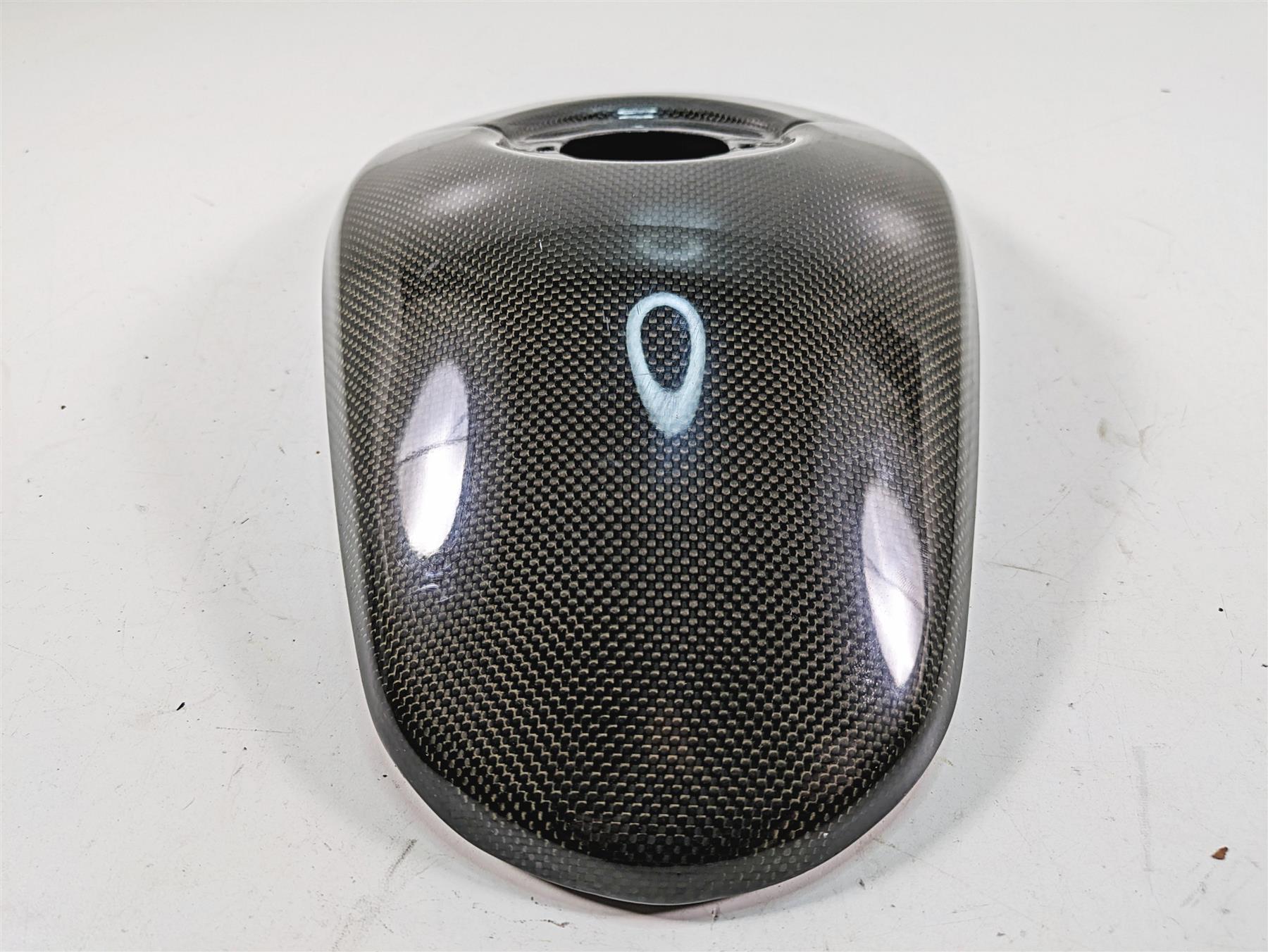 2011 Ducati Hypermotard 1100 Evo SP Upper Carbon Fiber Tank Cover Fairing {{ shop.shopifyCountryName }} - Mototech271
