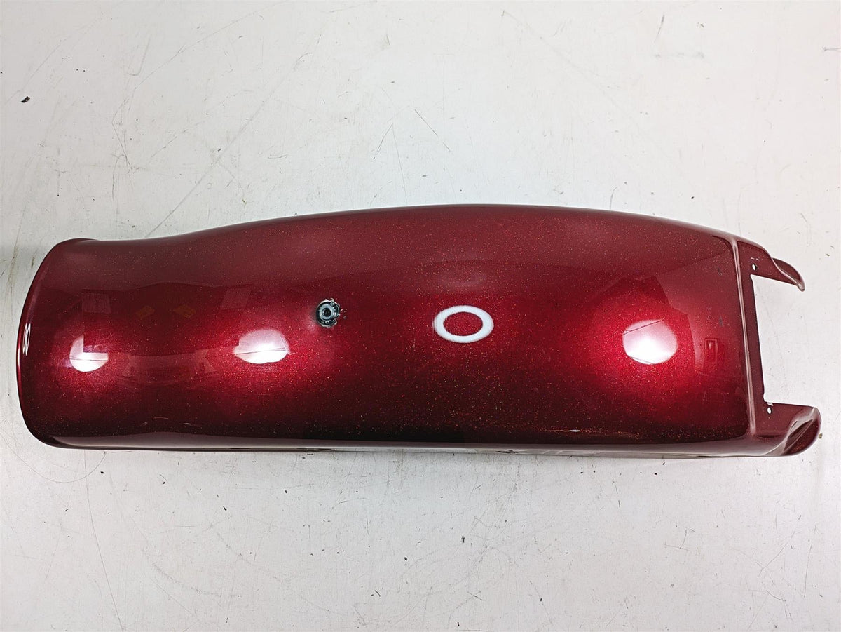 1999 Harley FXSTS Softail Springer Rear Fender Red Pearl Custom Paint 59753-97 {{ shop.shopifyCountryName }} - Mototech271