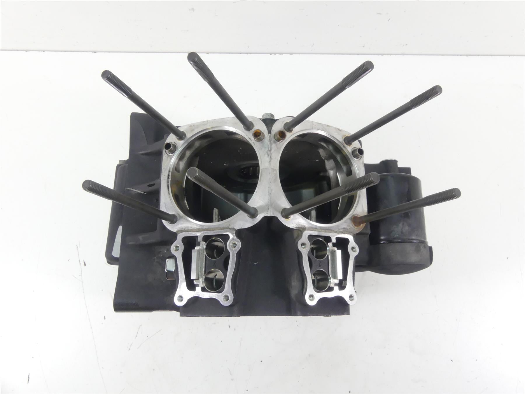 2008 Harley Softail FXSTB Night Train Crankcase Crank Engine Case 24722-07B {{ shop.shopifyCountryName }} - Mototech271