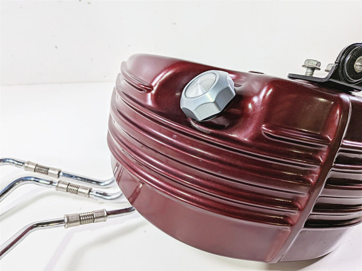 2009 Harley FXCWC Softail Rocker Oil Tank & Lines Deep Red Pearl Set 62546-08 {{ shop.shopifyCountryName }} - Mototech271