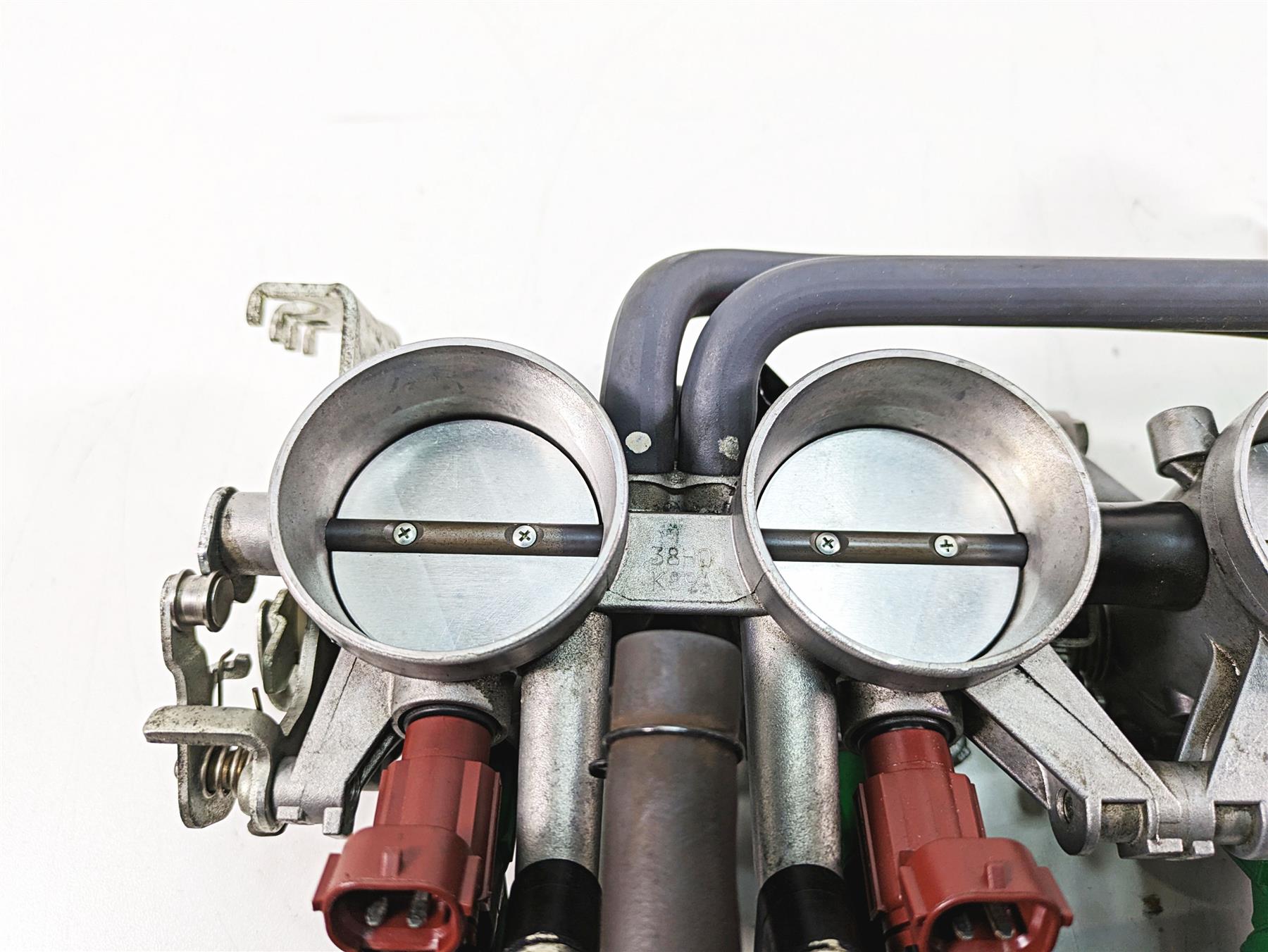 2009 Suzuki GSXR750 K9 Mikuni Throttle Body Bodies 13406-38H00 13406-38H01 {{ shop.shopifyCountryName }} - Mototech271