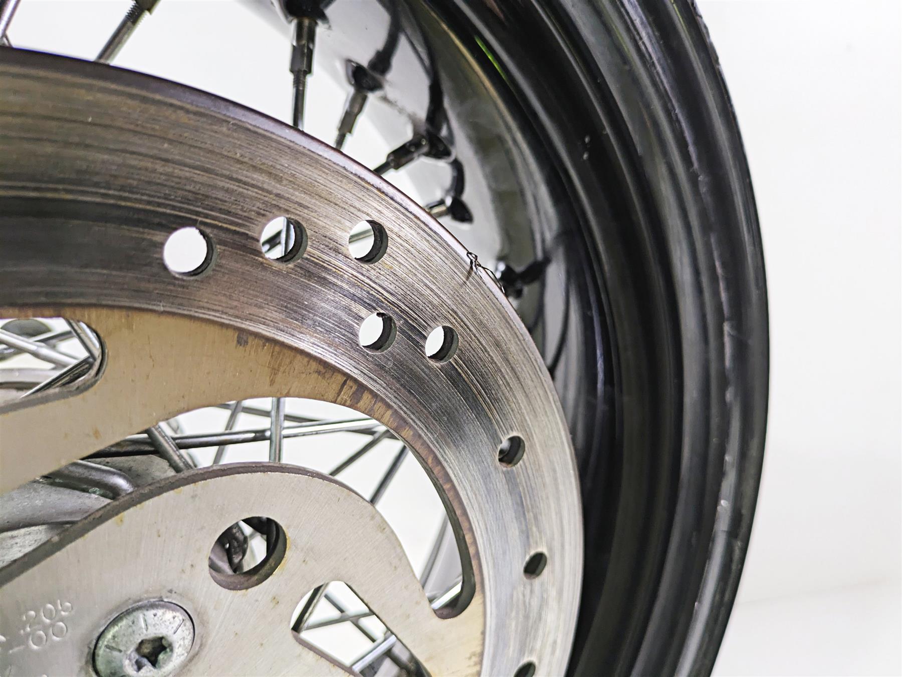 2008 Harley FLSTSB Cross Bones Rear Wheel Rim 17x6 -Read 44936-08 {{ shop.shopifyCountryName }} - Mototech271