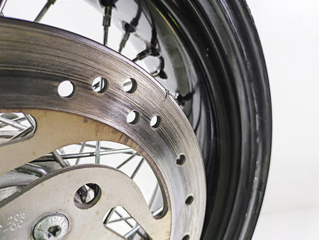 2008 Harley FLSTSB Cross Bones Rear Wheel Rim 17x6 -Read 44936-08 {{ shop.shopifyCountryName }} - Mototech271
