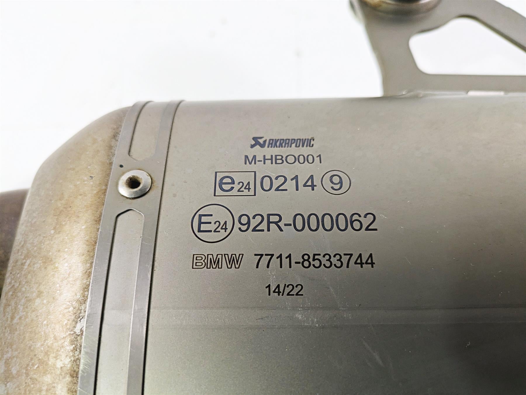 2015 BMW R1200GS Adv K51 Akrapovic Titanium Exhaust Pipe Muffler HP 77118533744 {{ shop.shopifyCountryName }} - Mototech271