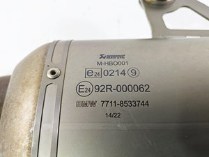 2015 BMW R1200GS Adv K51 Akrapovic Titanium Exhaust Pipe Muffler HP 77118533744 | Mototech271