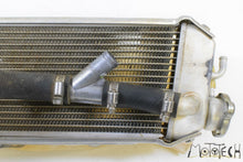 Load image into Gallery viewer, 2007 Kawasaki KX250F KX250 F Right Coolant Radiator w/ Shroud TWISTED 39061-0074
