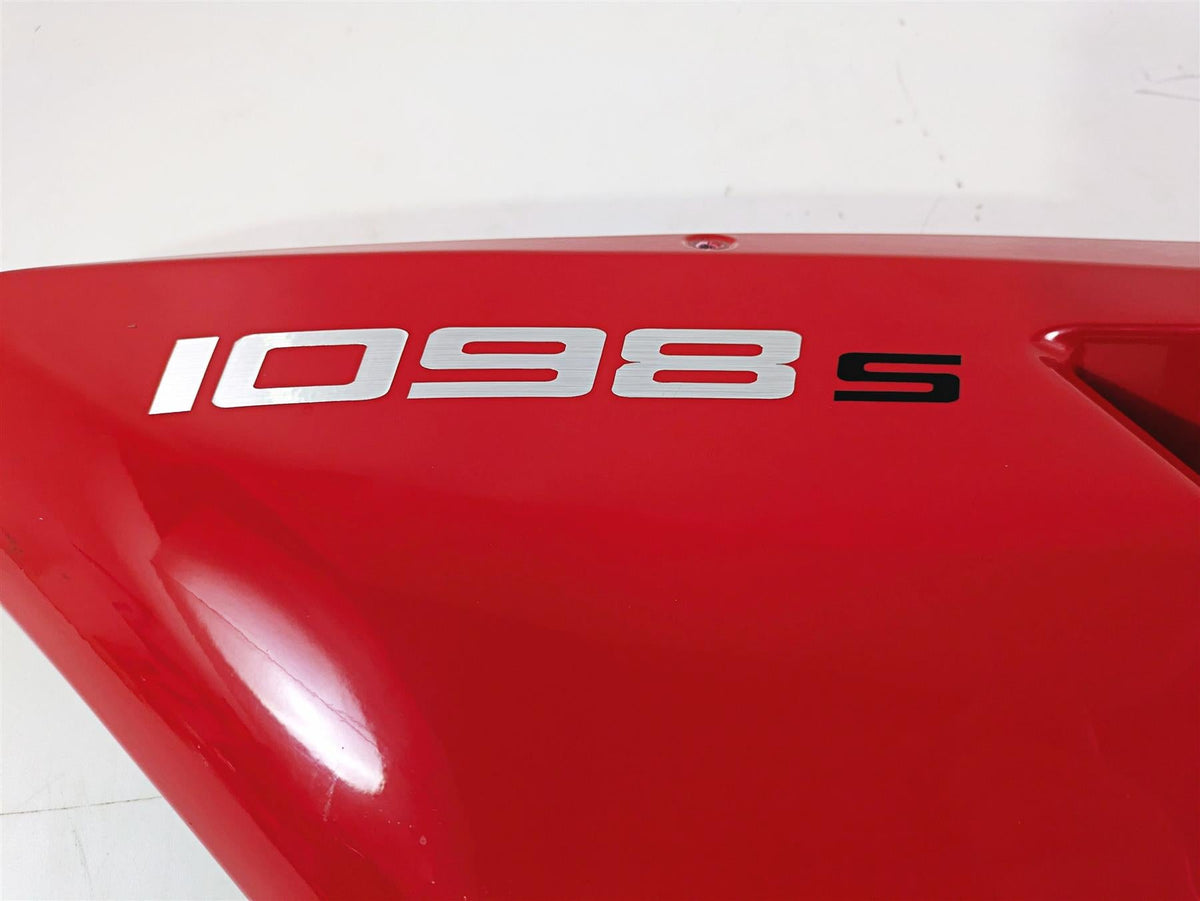 2008 Ducati SBK 1098 S Left Side Fairing Cover Cowl 48032272A {{ shop.shopifyCountryName }} - Mototech271