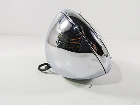 2003 Harley FLSTC Softail Heritage 100th 7" Chrome Headlight Lamp 67903-00 {{ shop.shopifyCountryName }} - Mototech271