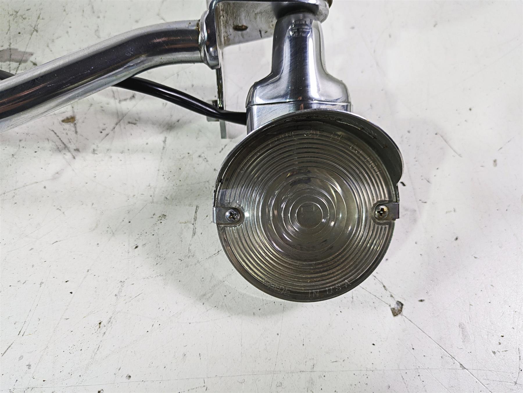 2002 Harley FLSTC Softail Heritage Front Spot Led Light & Blinker Set 58082-02A {{ shop.shopifyCountryName }} - Mototech271