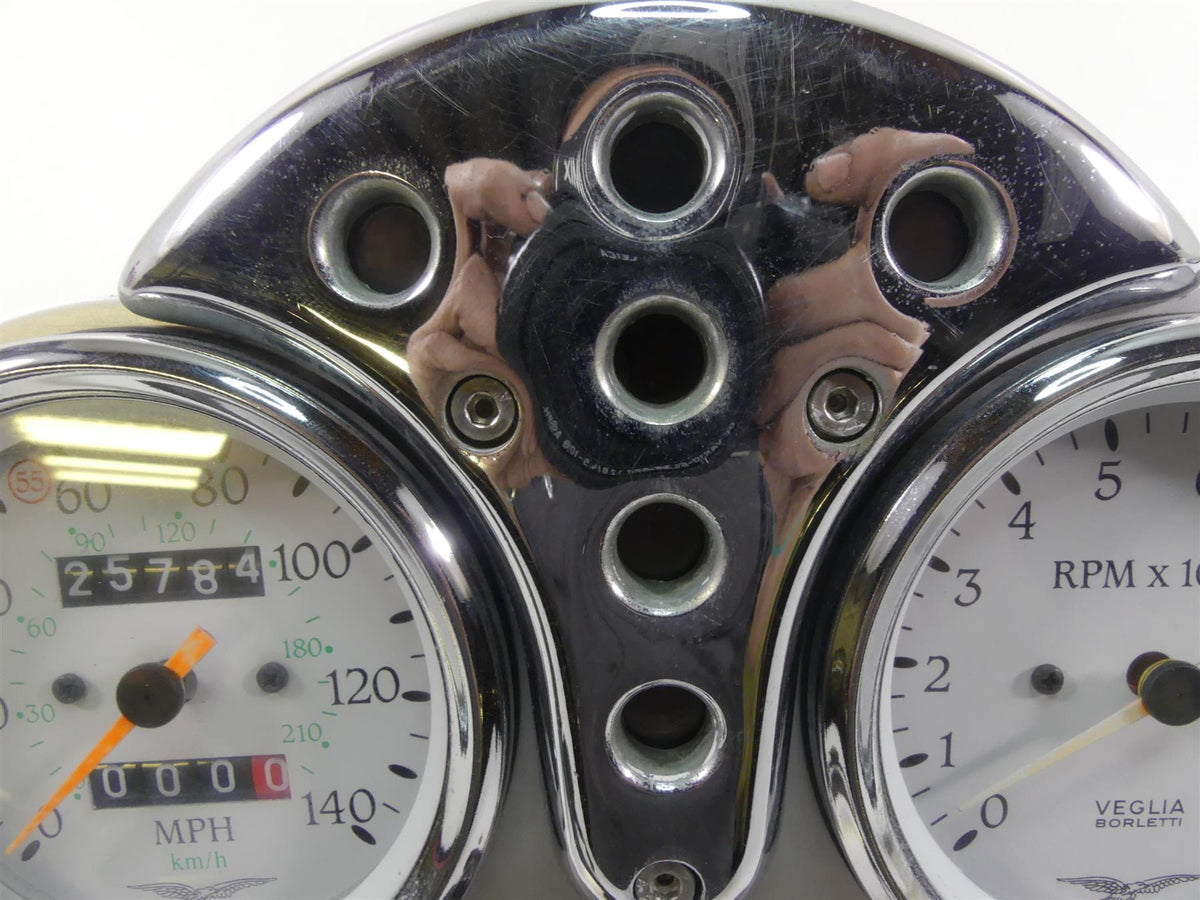 2001 Moto Guzzi California Sp 1100 Speedometer Gauge Housing Set 25K GU02762400 {{ shop.shopifyCountryName }} - Mototech271