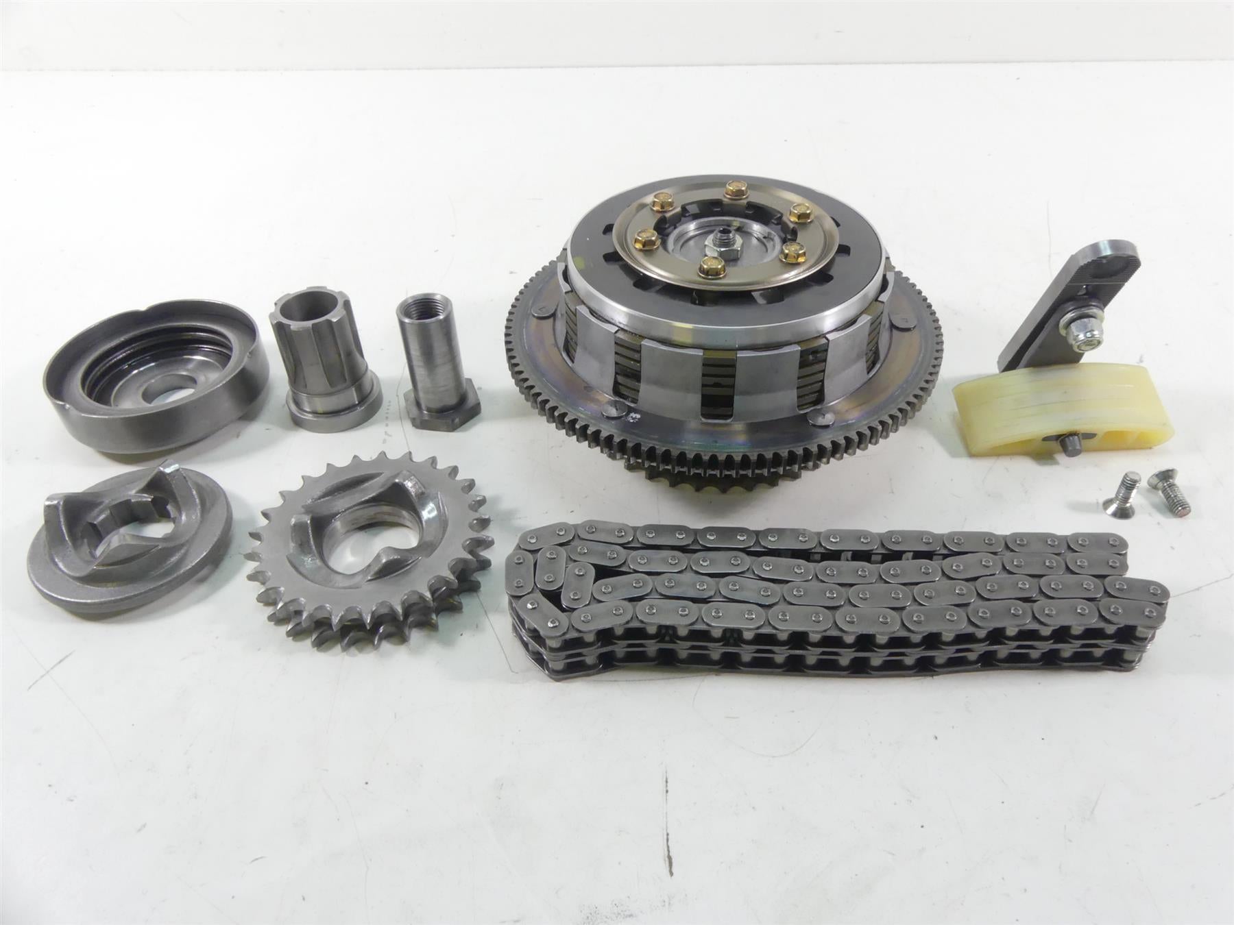 2004 Harley Softail FLSTFI Fat Boy Primary Drive Clutch Kit 37802-04A {{ shop.shopifyCountryName }} - Mototech271