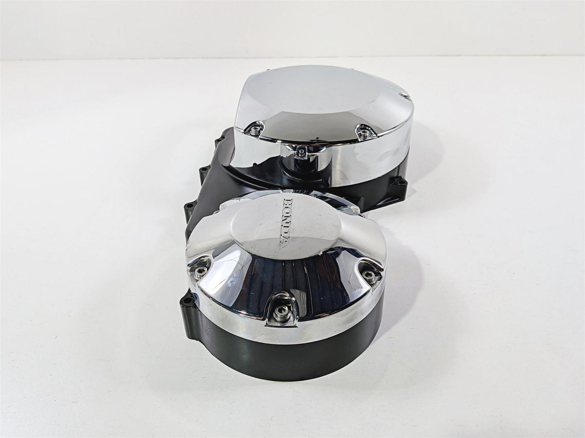 2010 Honda VT1300 CR Stateline Right Side Engine Clutch Cover 11331-MFY-A00 {{ shop.shopifyCountryName }} - Mototech271