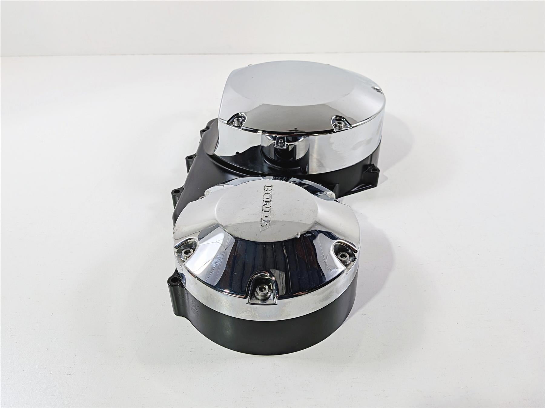 2010 Honda VT1300 CR Stateline Right Side Engine Clutch Cover 11331-MFY-A00 {{ shop.shopifyCountryName }} - Mototech271