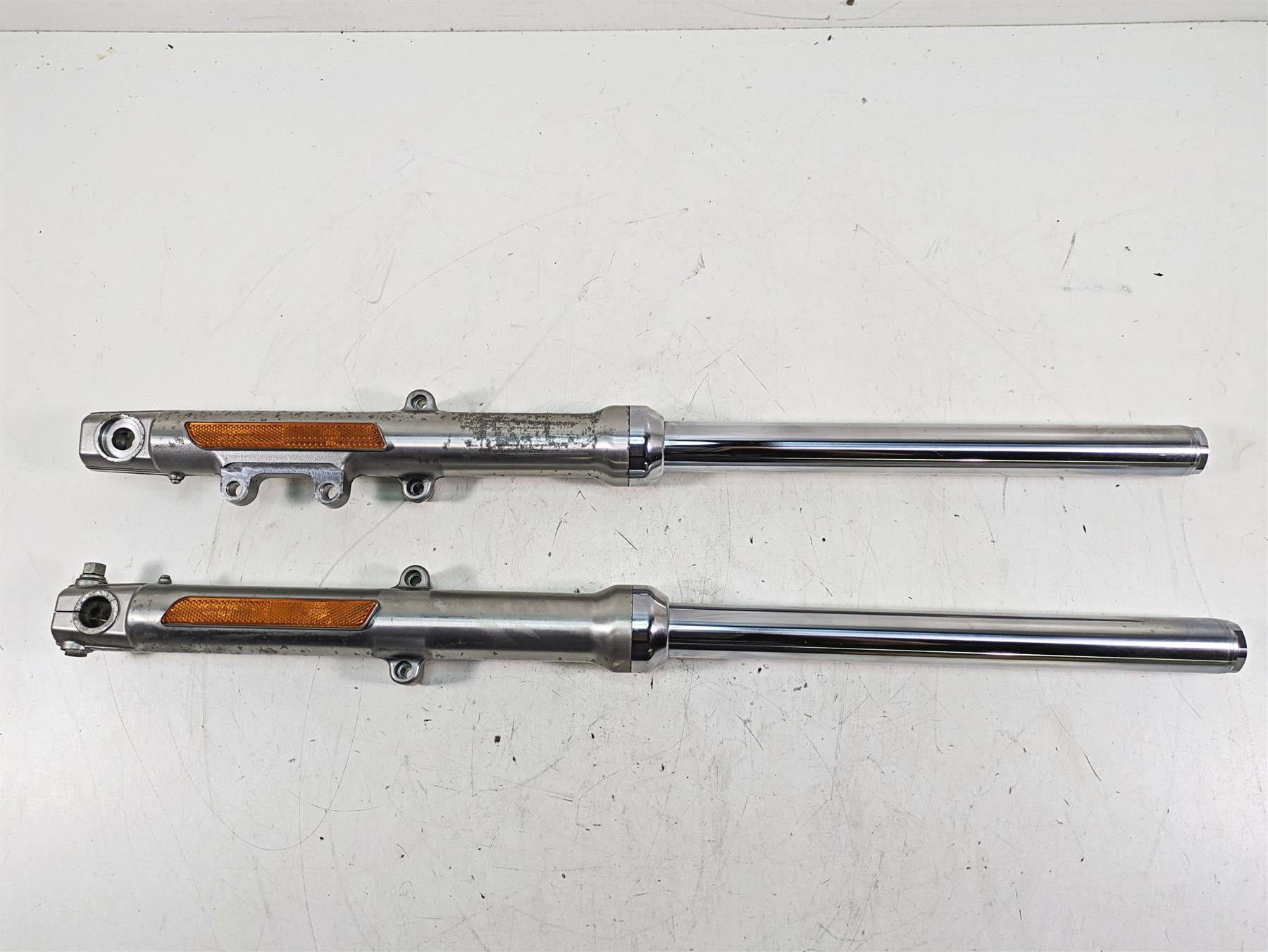 2007 Harley Sportster XL1200 C Straight Front Fork Leg Set 45900-04 45901-04 {{ shop.shopifyCountryName }} - Mototech271