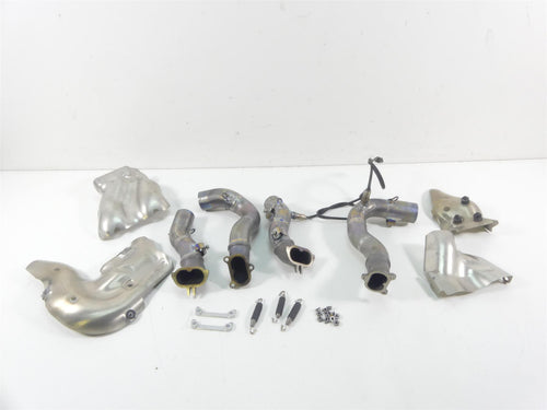 2018 Ducati Panigale 1100 V4 S Akrapovic Front Rear Exhaust Header Set | Mototech271