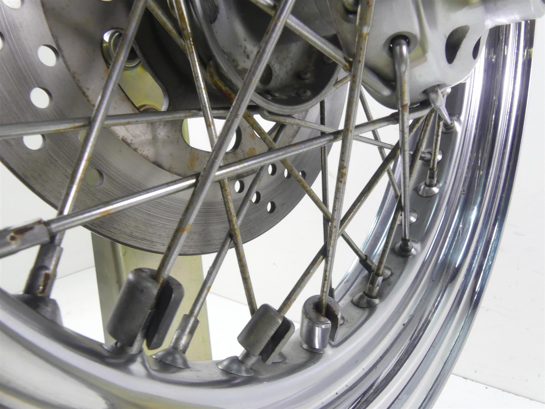 2005 Harley Softail FLSTSC Heritage Springer Front Spoke Wheel 16x3 43011-05 {{ shop.shopifyCountryName }} - Mototech271