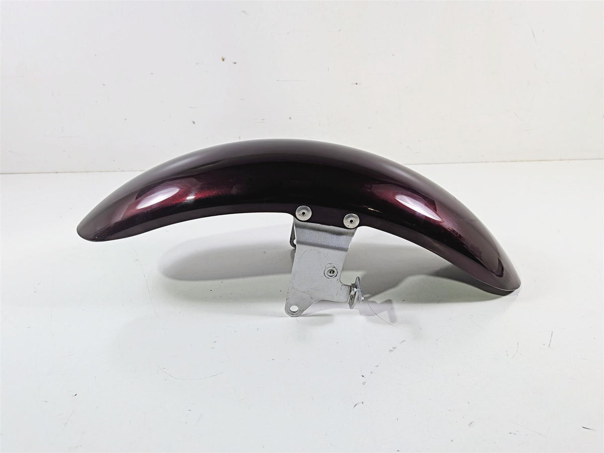 2007 Yamaha XVS1100 V-Star Custom Front Fender Red 5EL-21510-01-PB {{ shop.shopifyCountryName }} - Mototech271