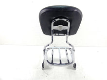 Load image into Gallery viewer, 2006 Harley Softail FXSTSI Springer 22&quot; Passenger Backrest Luggage Rack 53810-00C
