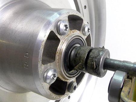 2010 Harley FXDF Dyna Fat Bob Front Wheel Rim Slotted 16x3 43300172 {{ shop.shopifyCountryName }} - Mototech271