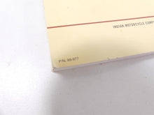 Load image into Gallery viewer, 2001 Indian Centennial Scout Owner Manual Manual Book 98-069 99-977
