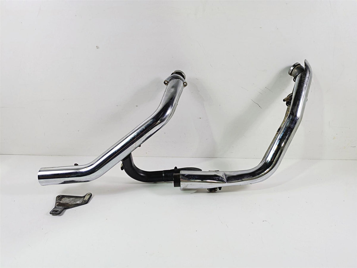 1999 Harley Dyna FXDL Low Rider Stock Header Exhaust System Set 65668-98 {{ shop.shopifyCountryName }} - Mototech271
