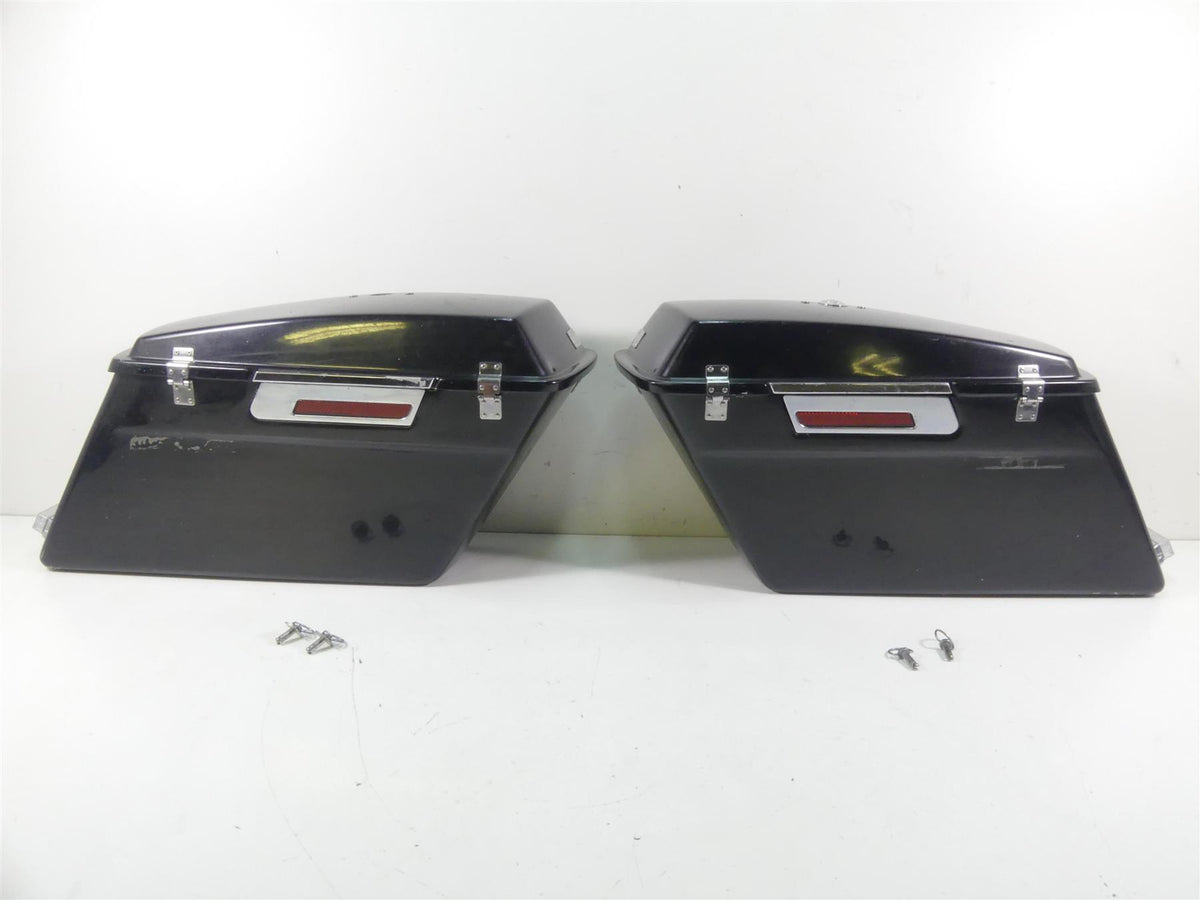 2002 Harley Touring FLHRCI Road King Left Right Hard Saddlebag Set {{ shop.shopifyCountryName }} - Mototech271