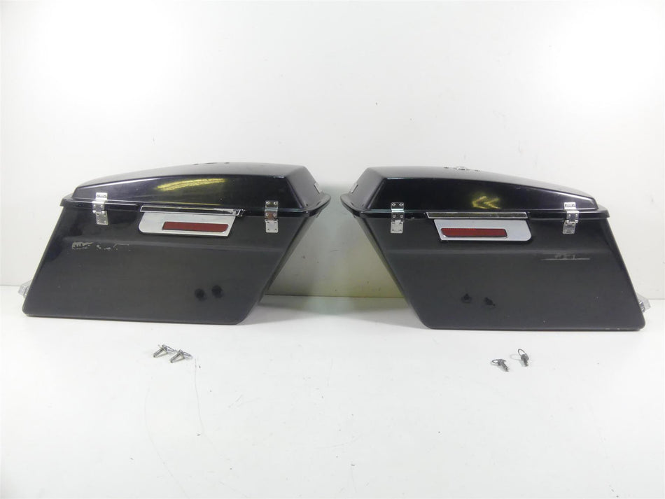 2002 Harley Touring FLHRCI Road King Left Right Hard Saddlebag Set {{ shop.shopifyCountryName }} - Mototech271