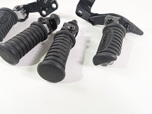 Load image into Gallery viewer, 2013 Triumph Bonneville Front Rear Footpeg Rest Set T2070807 T2070806
