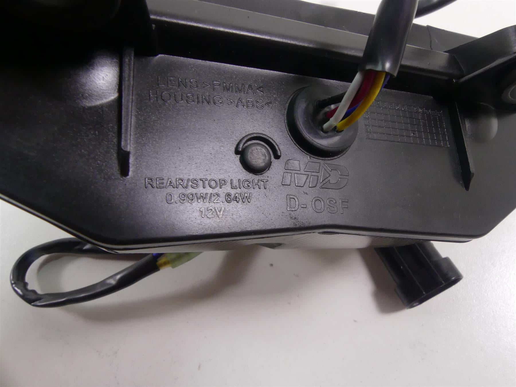 2010 Ducati Streetfighter 1098 S Taillight & Rear Turn Signal Set MD D-OSF {{ shop.shopifyCountryName }} - Mototech271