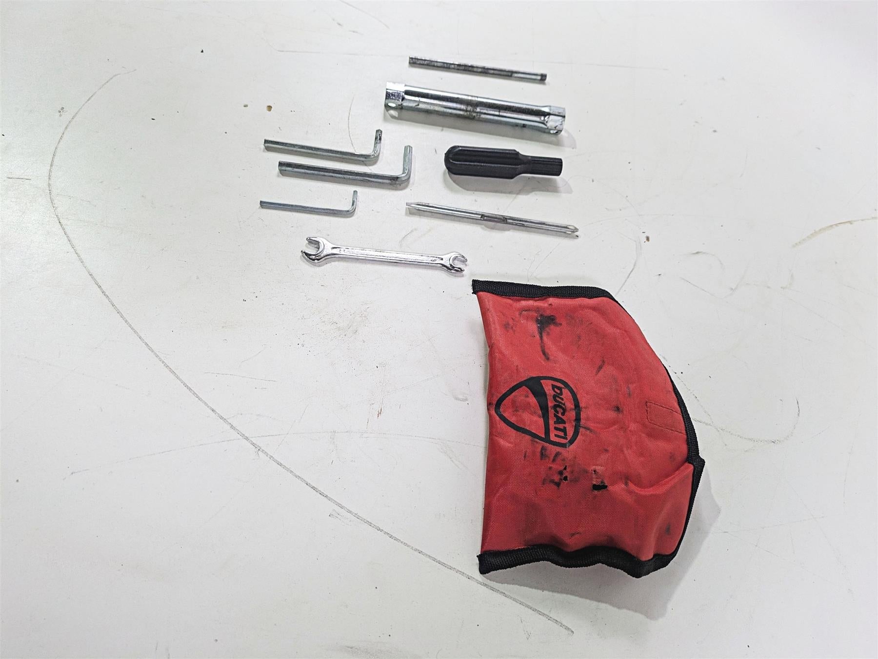 2015 Ducati Hypermotard 821 SP Owners Tool Kit + Bag 69720242C {{ shop.shopifyCountryName }} - Mototech271