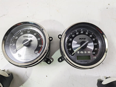 2007 Harley Touring FLHTCU SE CVO E-Glide Speedo Tacho Gauge Set 35K 67516-04B {{ shop.shopifyCountryName }} - Mototech271