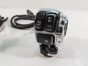 2010 Harley Touring FLHTCU Electra Glide Chrome Control Switch Set Read 71682-06 | Mototech271
