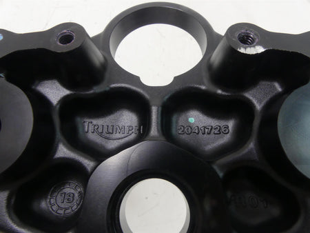 2019 Triumph Street Triple 765R Upper Triple Tree Steering Clamp 50mm T2041726 {{ shop.shopifyCountryName }} - Mototech271